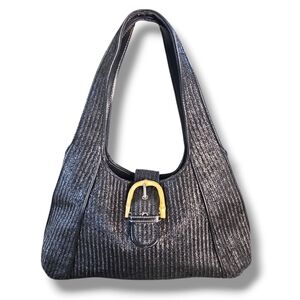 Worthington woven tweed shoulder bag